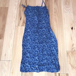 Blue Floral Dress